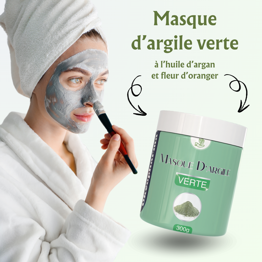 Masque Argile Verte Bio Purifiant