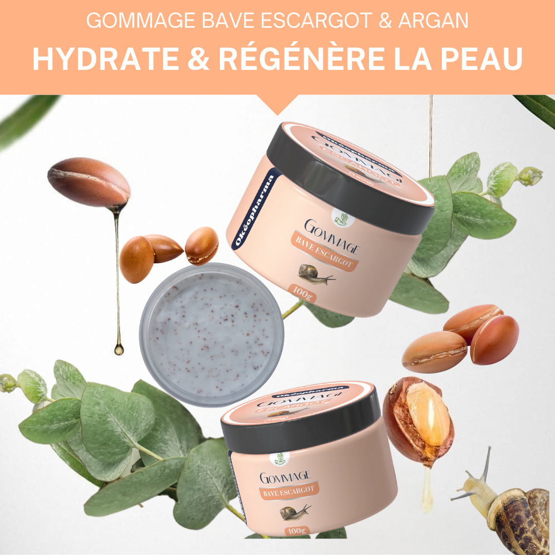 Gommage Exfoliant Visage Bave d’Escargot
