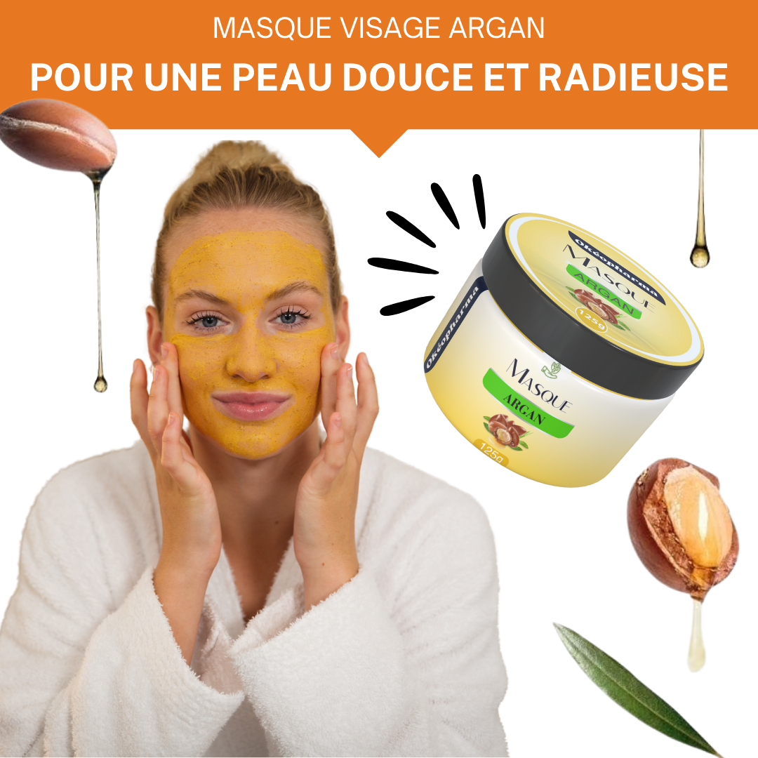 Masque Visage Hydratant à l’Huile d’Argan