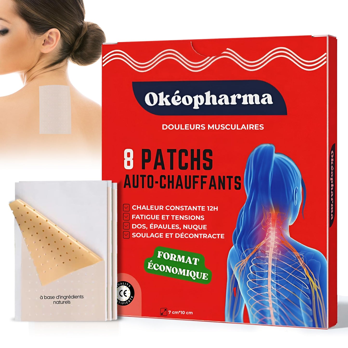 Patch Auto-Chauffants Naturels
