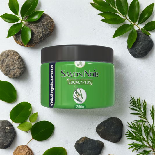 Savon Noir à l'huile essentiel d'Eucalyptus