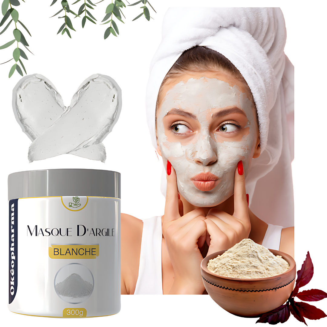 Masque Argile Blanche Hydratant